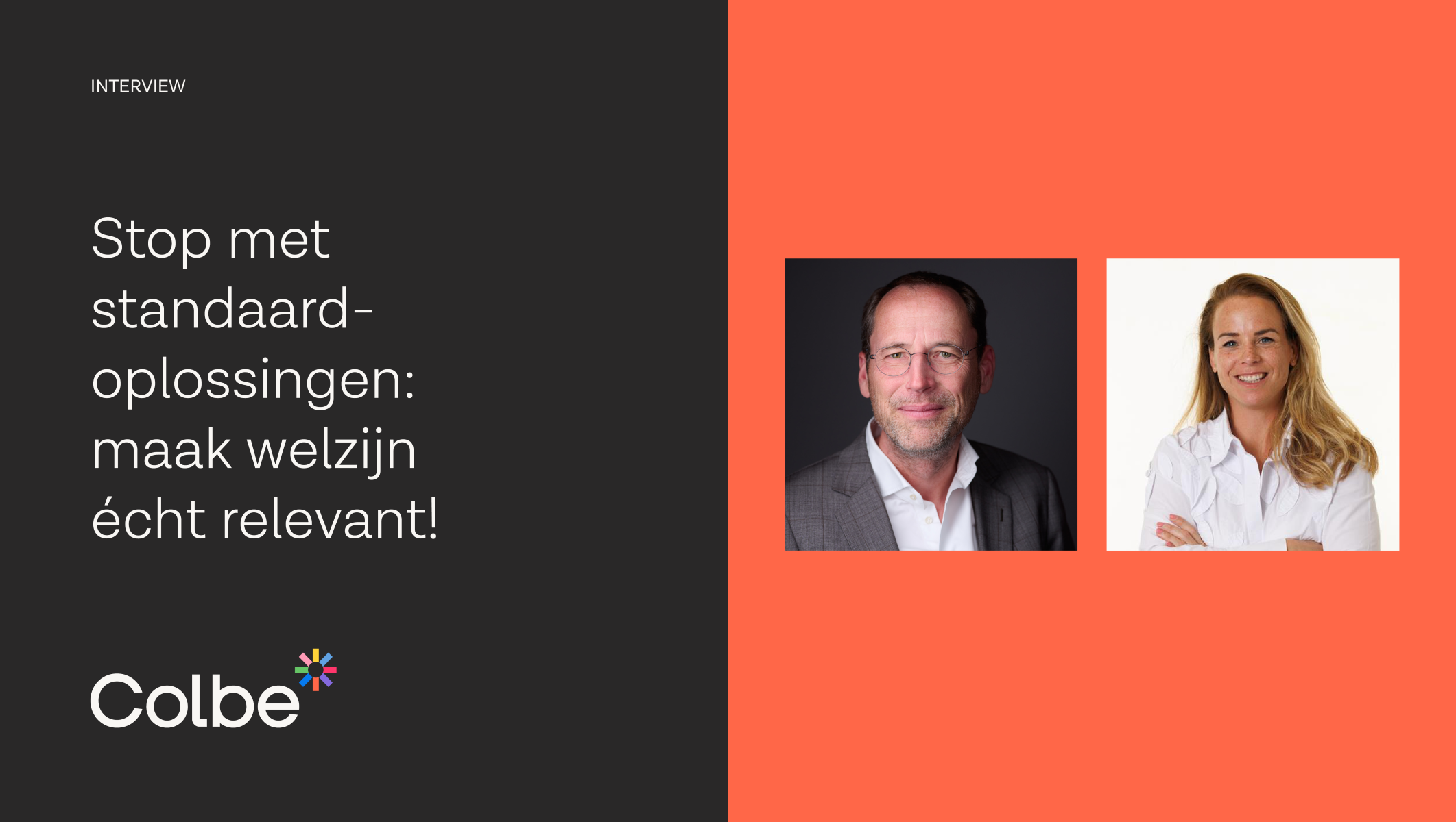 Stop met standaardoplossingen: maak welzijn écht relevant!